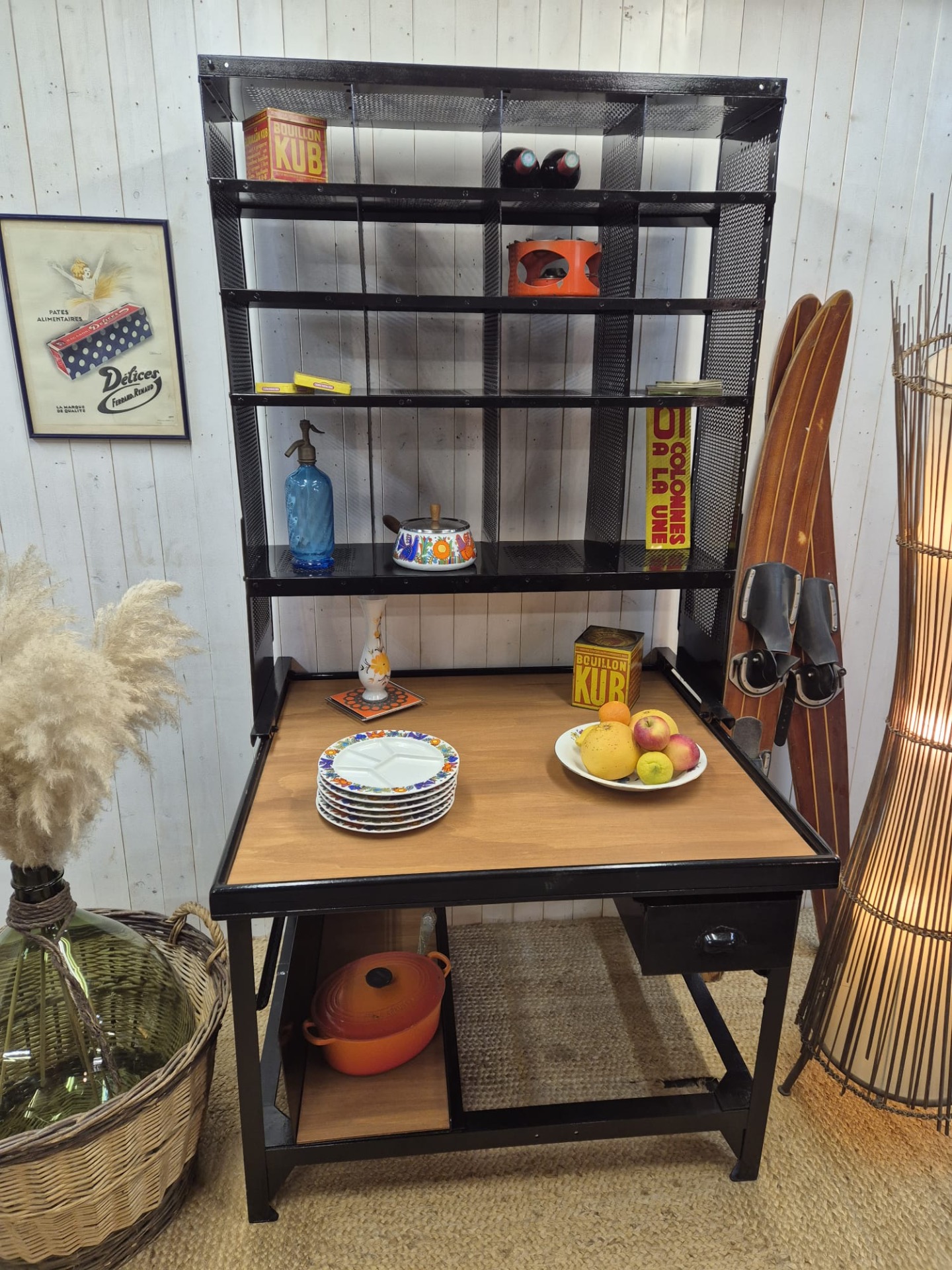Fully restored postal sorting cabinet. :: lemanvintage.fr
